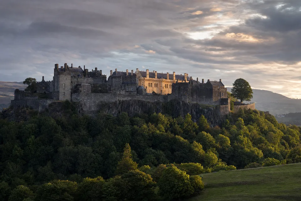 Vista del recinto del Castillo de Stirling