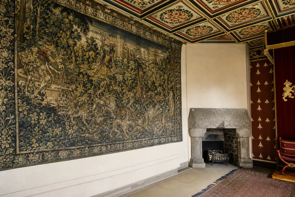 Cabezas de Stirling y tapices reales
